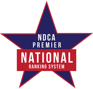 NDCA Premier Ranking System Logo - 2023 - reduced size